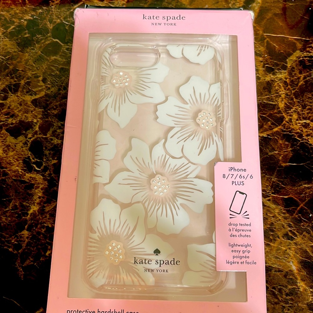 Kate Spade IPhone Case for iPhone 6 Plus, 7 plus and 8 plus.